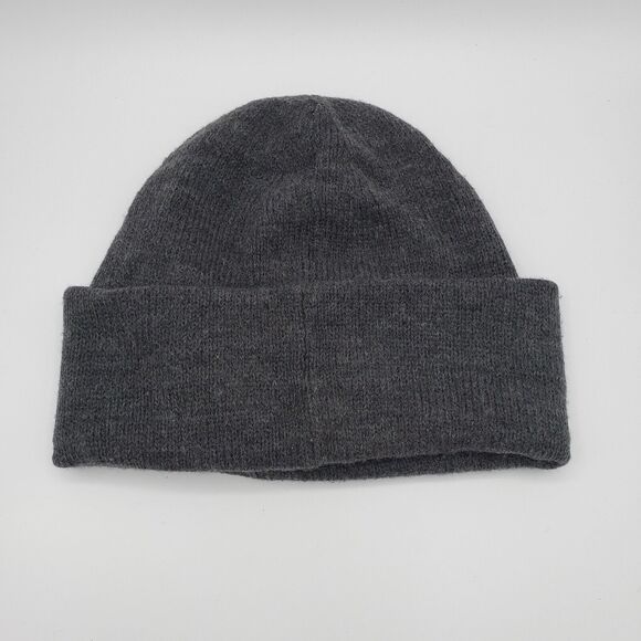 Women's Michael Kors Studded Beanie Gray and Silver OSFM 100% Acrylic 9" x 9.5" - Picture 6 of 6